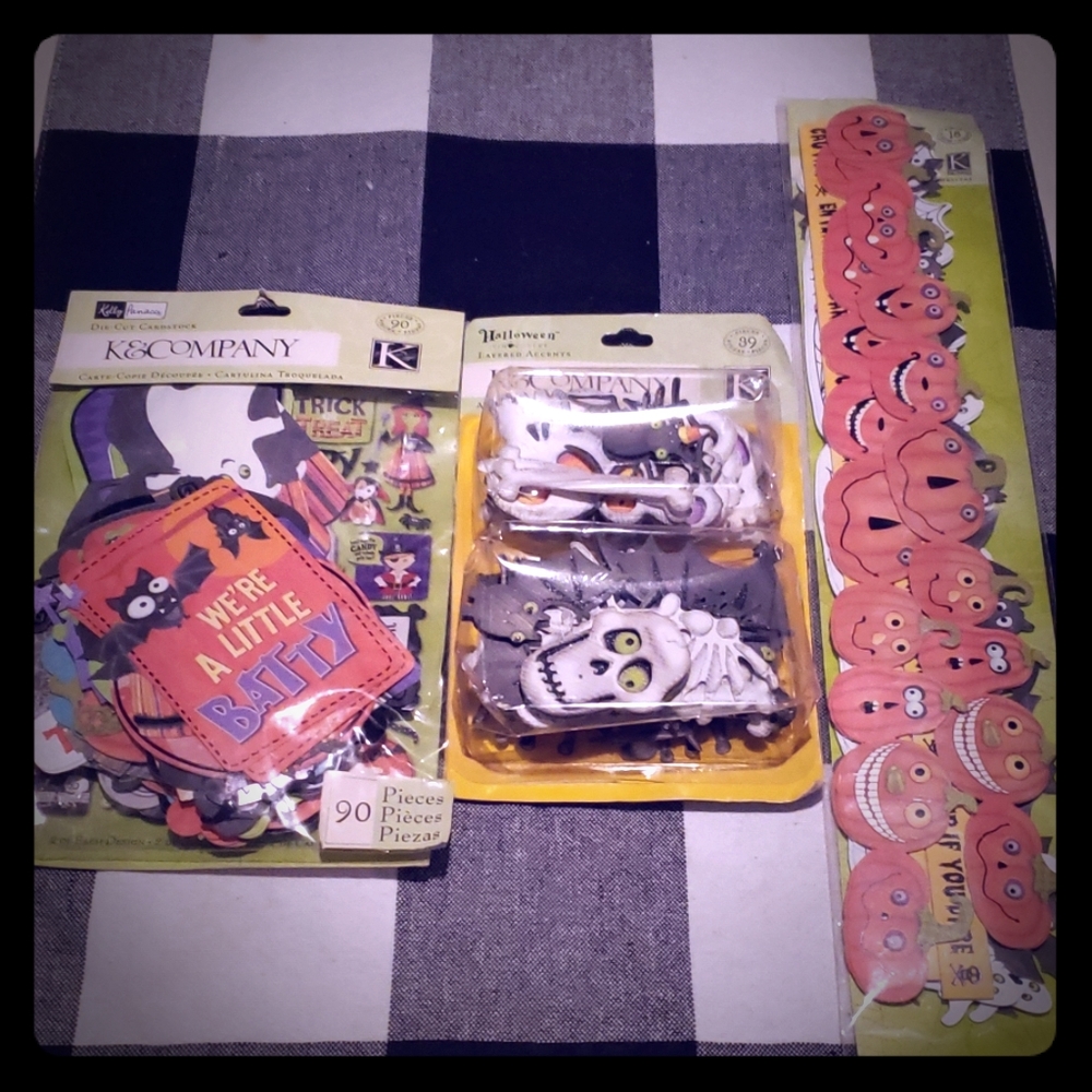 Halloween Scrapbooking items